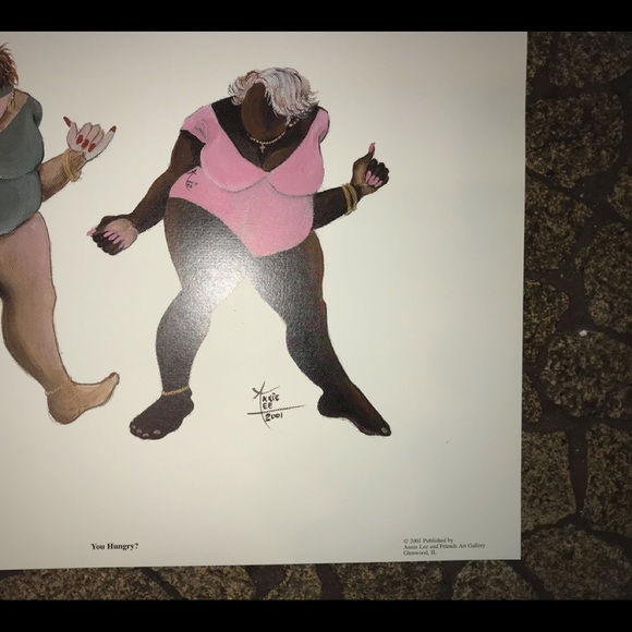 COPY - Vintage art print by ANNIE LEE THE Artist … - Picture 2 of 4